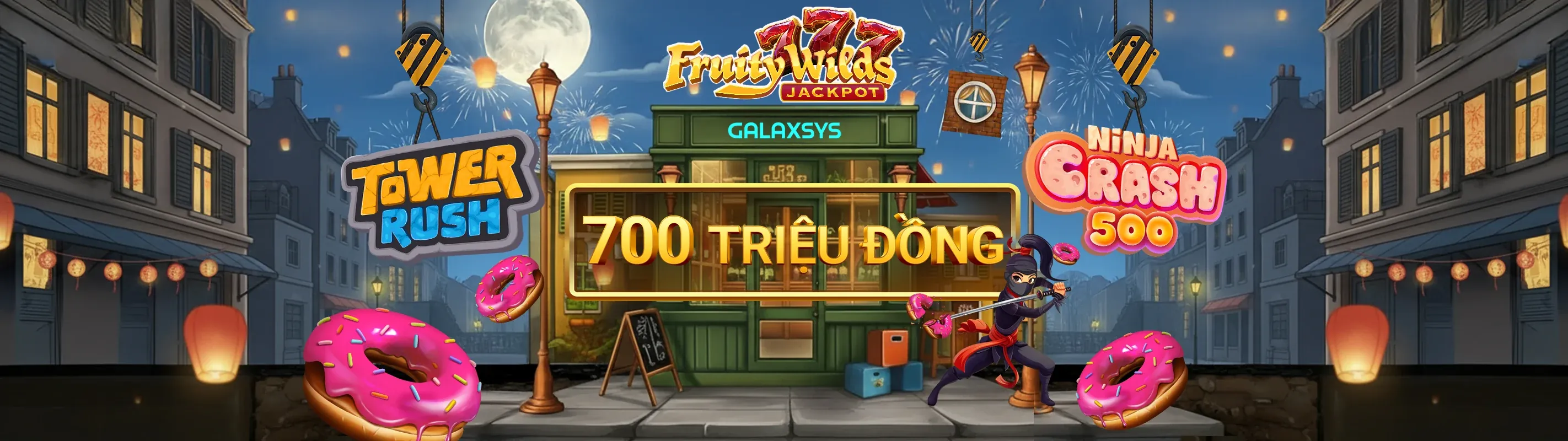Hình ảnh đại diện cho các trò chơi slot của 8vnd bet với biểu tượng may mắn và tiền vàng